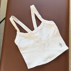 FP Movement by Free People White Crop Top